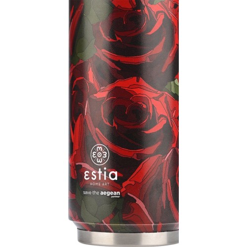 Estia Thermos Travel CUP Save THE Aegean 500ml Twilight Rose 01-22723 5207158022723
