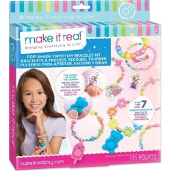 Make It Real Jewellery | Pop! Shake !Twist !Diy Bracelet Kit 1328 695929013288