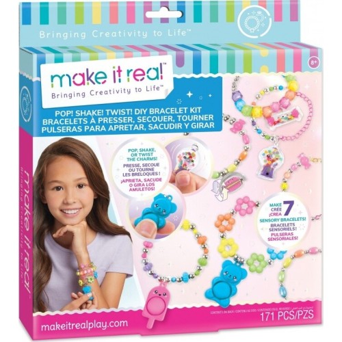 Make It Real Jewellery | Pop! Shake !Twist !Diy Bracelet Kit 1328 695929013288
