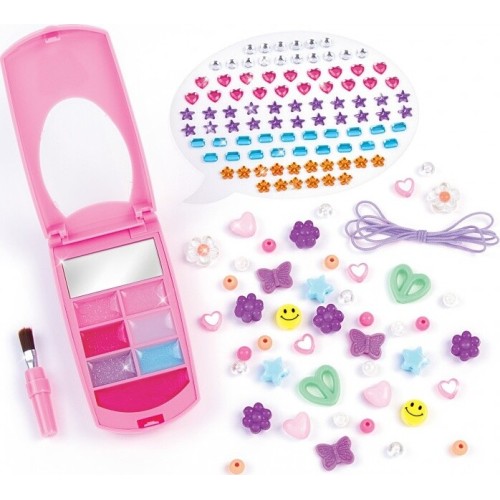 Make It Real Beauty | Flip Phone Lip Gloss Set And DIY Lanyard 2329 695929023294