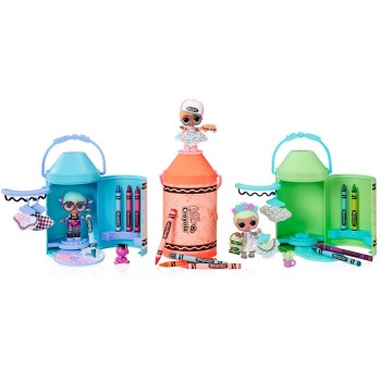 MGA Entertainment L.O.L. Surprise Loves Crayola Studio Ζωγραφικής Με Κούκλα 505273-EUC 035051505273