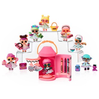 MGA Entertainment L.O.L. Surprise Loves Crayola Studio With Doll 505273-EUC 035051505273