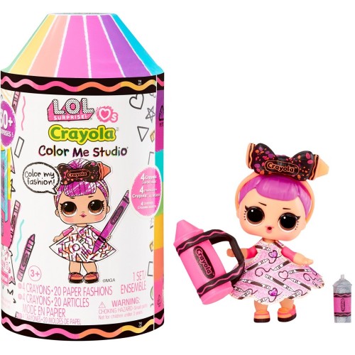 MGA Entertainment L.O.L. Surprise Loves Crayola Studio Ζωγραφικής Με Κούκλα 505273-EUC 035051505273