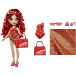 MGA Entertainment Rainbow high swim & style fashion doll- ruby (red) 507277-EUC 035051507277