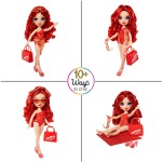 MGA Entertainment Rainbow High Swim And Style Κούκλα Μόδας - Ruby Red 507277-EUC 035051507277