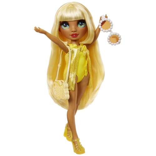 MGA Entertainment Rainbow High Swim And Style Κούκλα Μόδας - Sunny Yellow 507284-EUC 035051507284