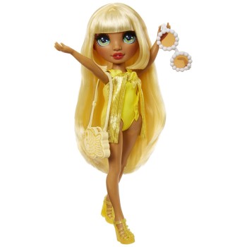 MGA Entertainment Rainbow High Swim And Style Κούκλα Μόδας - Sunny Yellow 507284-EUC 035051507284