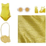 MGA Entertainment Rainbow high swim & style fashion doll- sunny (yellow) 507284-EUC 035051507284
