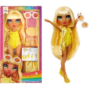 MGA Entertainment Rainbow High Swim And Style Κούκλα Μόδας - Sunny Yellow 507284-EUC 035051507284
