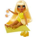 MGA Entertainment Rainbow high swim & style fashion doll- sunny (yellow) 507284-EUC 035051507284
