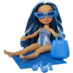 MGA Entertainment Rainbow high swim & style fashion doll- skyler (blue) 507307-EUC 035051507307