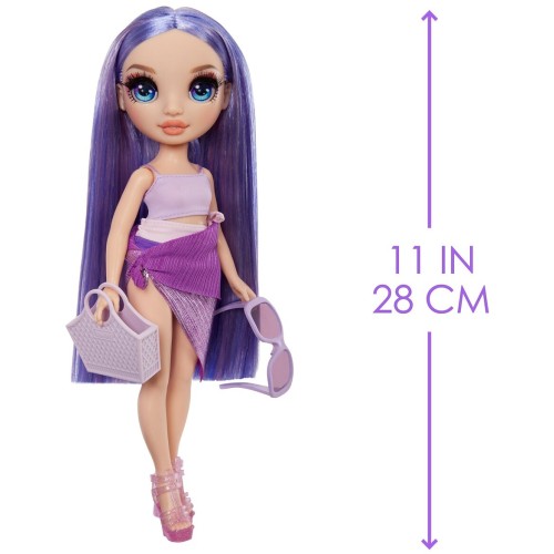 MGA Entertainment Rainbow High Swim And Style Κούκλα Μόδας - Violet Purple 507314-EUC 035051507314