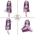 MGA Entertainment Rainbow high swim & style fashion doll- violet (purple) 507314-EUC 035051507314