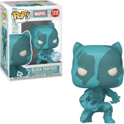 Funko Marvel Avengers Marvel Retro Reimagined - Black Panther (Special Edition) 1318 Bobble-Head 74478 889698744782
