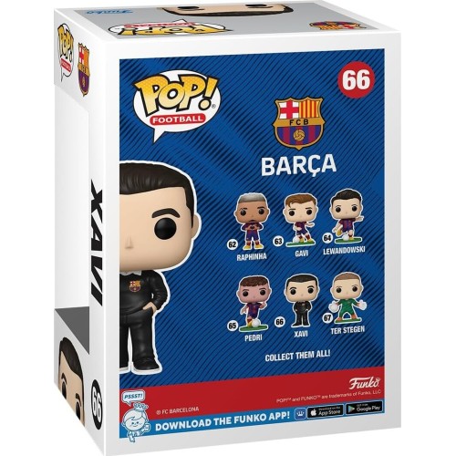 Funko Pop! Football: Barcelona - Xavi 66 Συλλεκτικό Βινύλιο 092554 889698722384