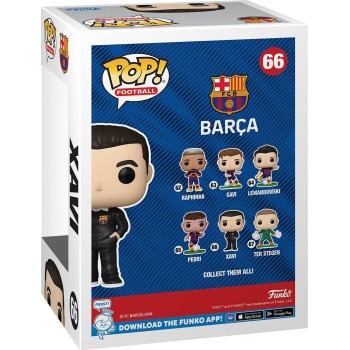 Funko pop! football: barcelona - xavi with ch - barcelona fc - collectable vinyl  092554 889698722384