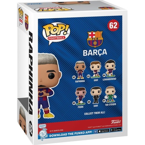 Funko pop! football: barcelona - raphinha - barcelona fc - collectable vinyl figu 72234 889698722346