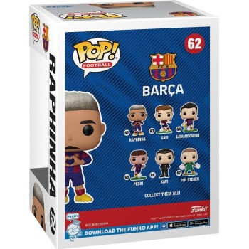 Funko pop! football: barcelona - raphinha - barcelona fc - collectable vinyl figu 72234 889698722346