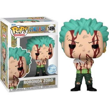 Funko one piece pop! animation roronoa zoro vinyl figure exclusive 088587 889698768795