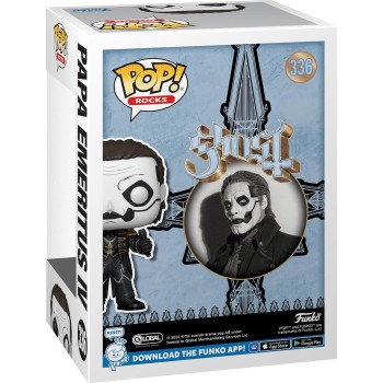 Funko pop! rocks: ghost - papa emeritus iv - ghost band - collectable vinyl figur 083862 889698725651