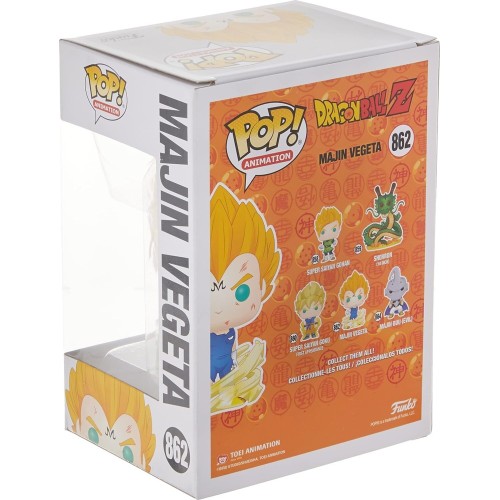 Funko Pop! Animation: Dragon Βall Z S8 - Majin Vegeta 862 Συλλεκτική Φιγούρα Βινυλίου 058047 889698486033