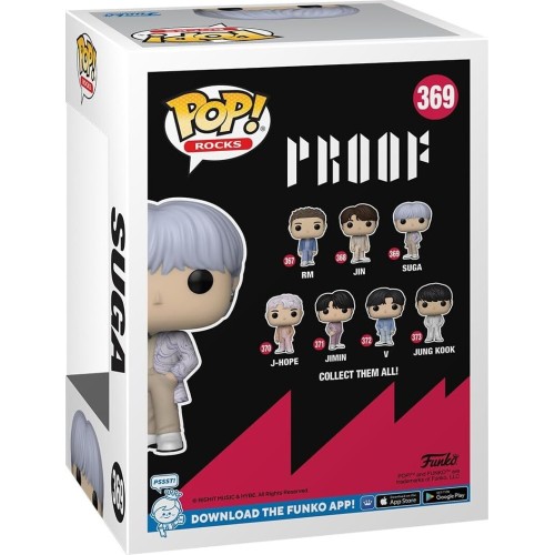 Funko pop! rocks: bts - suga - collectable vinyl figure - gift idea - official me 085214 889698725811