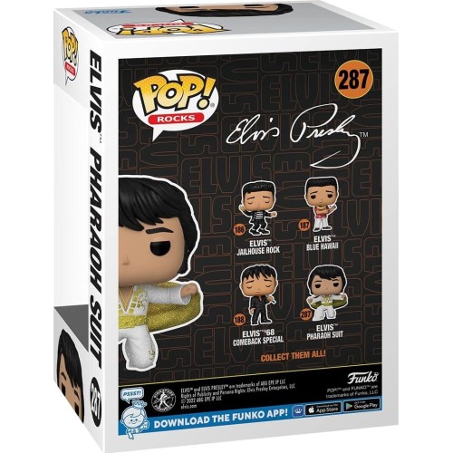 Amazonas Pop! Rocks: Elvis Presley - Pharaoh - Diamond Glitter 075166 889698650342