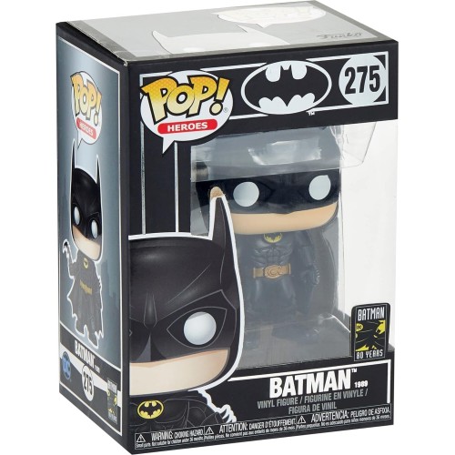 Funko DC The Batman Pop! Heroes: Batman 80Th - Batman - 1989 - Dc Comics - Collectable Vinyl Fi 046696 889698372480