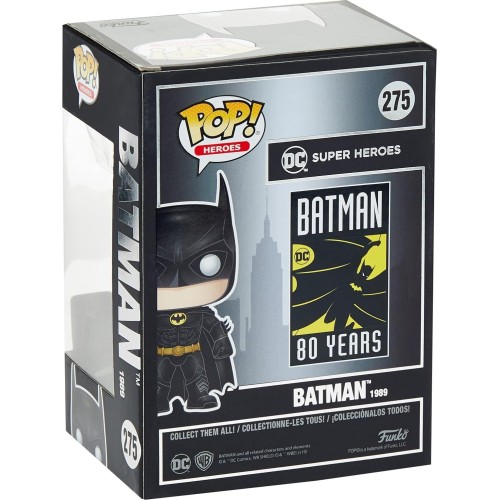 Funko DC The Batman Pop! Heroes: Batman 80Th - Batman - 1989 - Dc Comics - Collectable Vinyl Fi 046696 889698372480