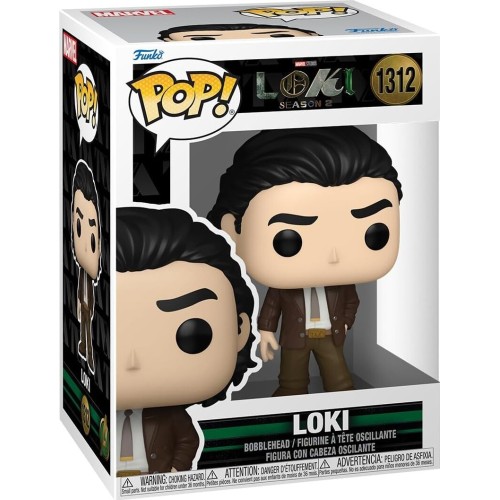 Funko Marvel Avengers Pop! Marvel: Loki Season 2 - Loki 1312 Bobble-Head Συλλεκτική Φιγούρα Βινυλίου 089152 889698721691