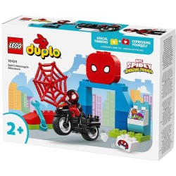 LEGO Spiderman duplo περιπέτεια με μοτοσικλέτα του σπιν 10424 5702017583792