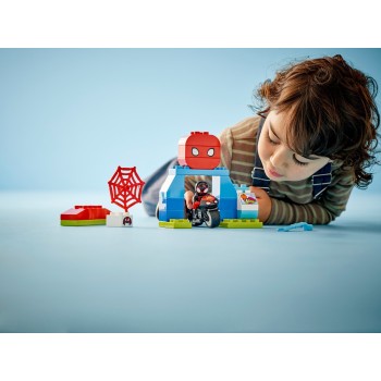 LEGO Spiderman Duplo spins motorcycle adventure 10424 5702017583792