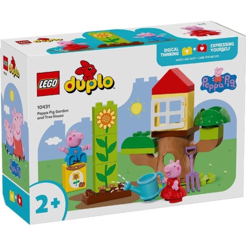 LEGO Peppa Pig DUPLO Πέππα Το Γουρουνάκι - Κήπος Και Δεντρόσπιτο 10431 5702017583068