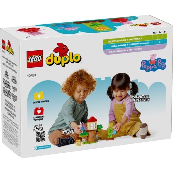 LEGO Peppa Pig DUPLO Πέππα Το Γουρουνάκι - Κήπος Και Δεντρόσπιτο 10431 5702017583068