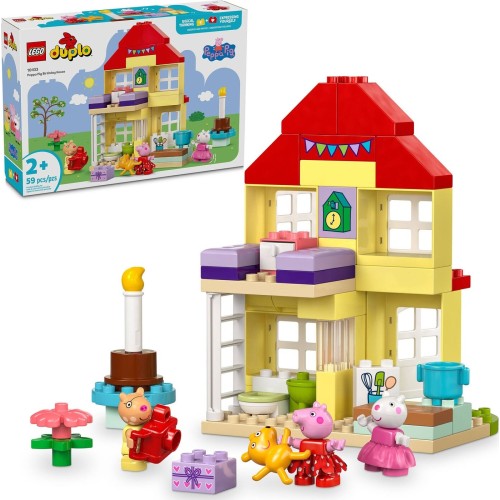 LEGO DUPLO Peppa Pig   Σπίτι Γενεθλίων  10433 5702017583884