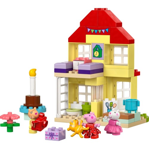 LEGO DUPLO Peppa Pig   Σπίτι Γενεθλίων  10433 5702017583884