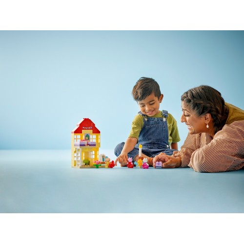 LEGO DUPLO Peppa Pig   Σπίτι Γενεθλίων  10433 5702017583884