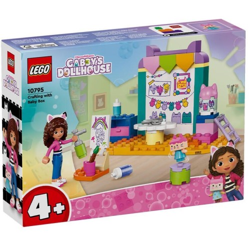 LEGO gabbys dollhouse κατασκευές με το μωρό κουτάκι 10795 5702017582481