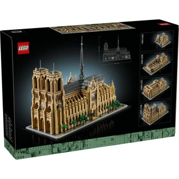 LEGO architecture notre-dame, η παναγία των παρισίων 21061 5702017582412
