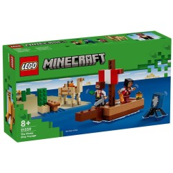 LEGO minecraft το ταξίδι του πειρατικού πλοίου 21259 5702017583358