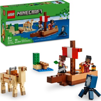 LEGO minecraft το ταξίδι του πειρατικού πλοίου 21259 5702017583358