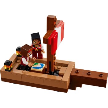 LEGO Minecraft the pirate ship voyage 21259 5702017583358