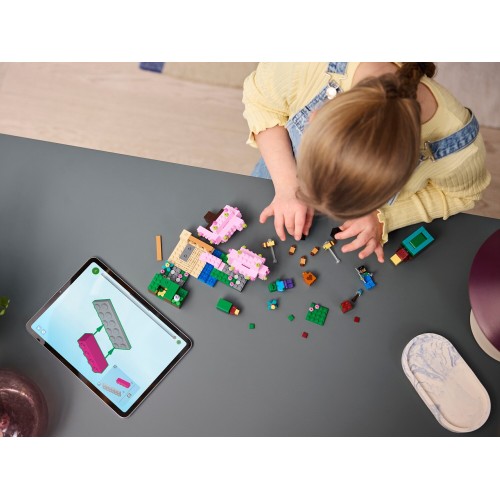 LEGO Minecraft the cherry blossom garden 21260 5702017583365