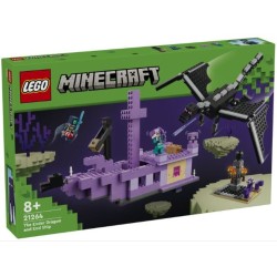 LEGO Minecraft the ender dragon and end ship 21264 5702017583402