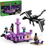 LEGO minecraft ο δράκος ender της τελικής κρίσης και το πλοίο 21264 5702017583402