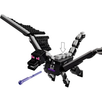 LEGO Minecraft the ender dragon and end ship 21264 5702017583402