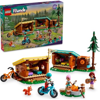 LEGO friends άνετα σπιτάκια στην κατασκήνωση της περιπέτειας 42624 5702017589428