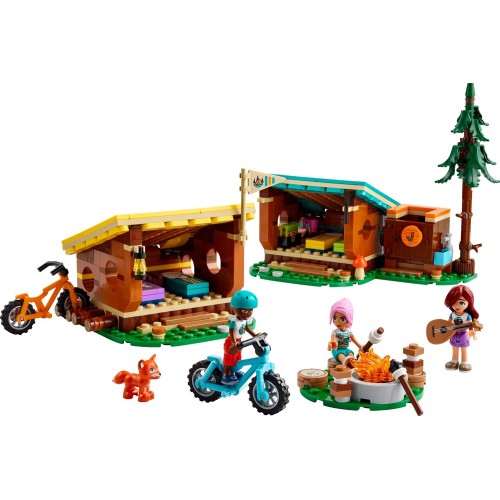 LEGO friends άνετα σπιτάκια στην κατασκήνωση της περιπέτειας 42624 5702017589428