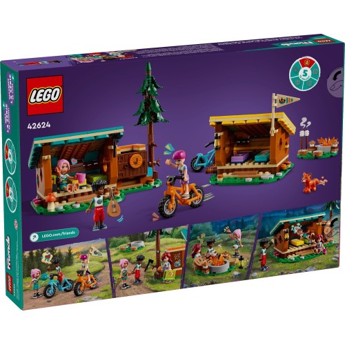 LEGO Friends adventure camp cozy cabins 42624 5702017589428