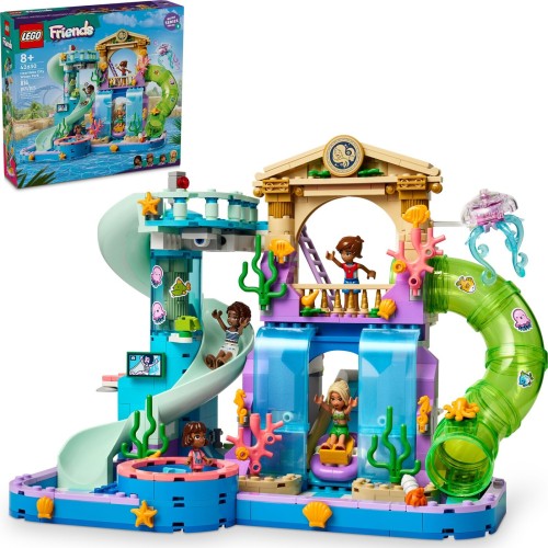 LEGO friends πάρκο με νεροτσουλήθρες της χάρτλεϊκ σίτυ 42630 5702017589473